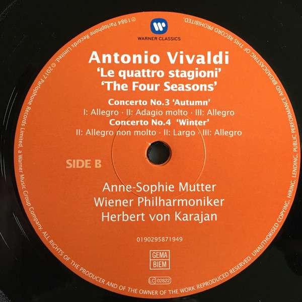 Anne-Sophie Mutter – Vivaldi: The Four Seasons